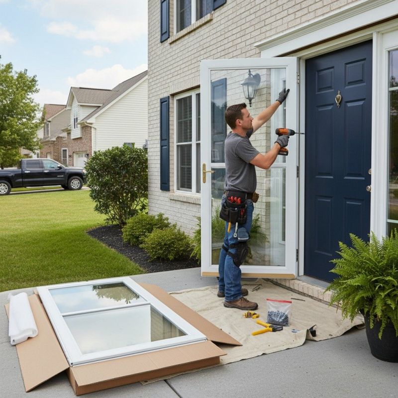 Door Window Replacement